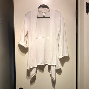Pretty ivory cardigan L